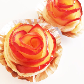 バレンタインにも☆薔薇のアップルパイ